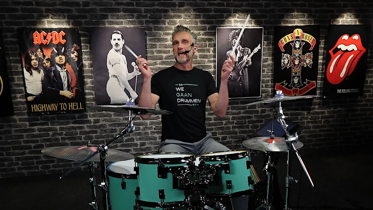 Drumles voor beginners en gevorderden bij LeonDrums – online en fysieke drumlessen