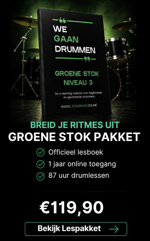 Groene Stok Pakket Niveau 3 — Breid je Ritmes Uit